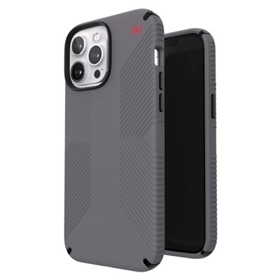 Apple Speck Presidio2 Grip Case - Graphite Grey and Black