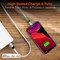 HyperGear Flexi USB-C to Lightning Flat Cable 6ft - White Image 4