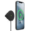 Mophie - Snap Plus Wireless Charger Vent Mount - Black Image 1