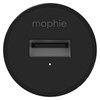 Mophie USB A Car Charger 12w - Black Image 1