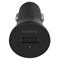 Mophie USB A Car Charger 12w - Black Image 2