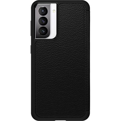 Samsung Otterbox Strada Leather Folio Protective Case - Black