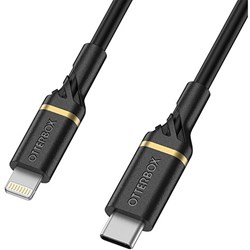 Otterbox Lightning to USB-C Fast Charge Cable Standard 1 Meter - Black Shimmer