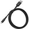 Otterbox Lightning to USB-A Cable Standard 2 Meter - Black Image 1