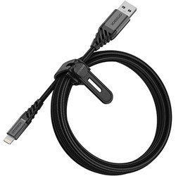 Otterbox Lightning to USB-A Cable Premium 2 Meter - Dark Ash Black Otterbox Lightning to USB-A Cable Premium 2 Meter - Dark Ash Black