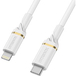 Otterbox Lightning to USB-C Fast Charge Cable Standard 2 Meter - Cloud Dust White