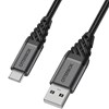Otterbox USB-C to USB-A Cable Premium 3 Meter - Dark Ash Black Image 1