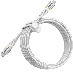 Otterbox USB-C to USB-C Fast Charge Cable Premium 3 Meter - Cloud Sky White