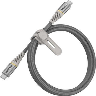 Otterbox USB-C to USB-C Fast Charge Cable Premium 1 Meter - Silver Dust