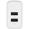 Otterbox USB-A Dual Port Wall Charger 24W Combined - Cloud White Dream Image 1