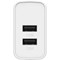 Otterbox USB-A Dual Port Wall Charger 24W Combined - Cloud White Dream Image 1