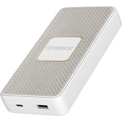 Otterbox Fast Charge Qi Wireless Power Bank Standard 15,000 mAH - White Sands