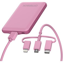 Otterbox Mobile Charging Kit Standard 5,000 mAH - Cake Pop Pink Otterbox Mobile Charging Kit Standard 5,000 mAH - Cake Pop Pink