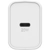 Otterbox USB-C Fast Charge Wall Charger, 20W - Cloud Dust White Image 1