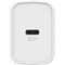 Otterbox USB-C Fast Charge Wall Charger, 20W - Cloud Dust White Image 1