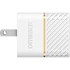 Otterbox USB-C Fast Charge Wall Charger, 20W - Cloud Dust White Image 2