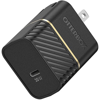 Otterbox USB-C Fast Charge Wall Charger, 30W - Black Shimmer
