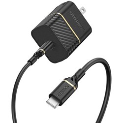 Otterbox USB-C to USB-C Fast Charge Wall Charging Kit, 20W - Black Shimmer