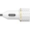 Otterbox USB-C Fast Charge Car Charger, 20W - Cloud Dust White Image 2
