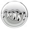 Popsockets Popgrip Premium - Chrome Drip Silver Image 1