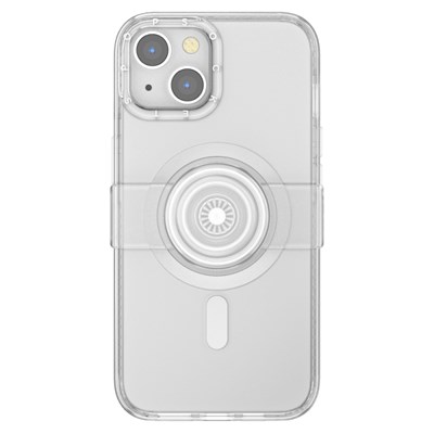 Apple Popsockets Popgrip Slide Case With Magsafe - Clear