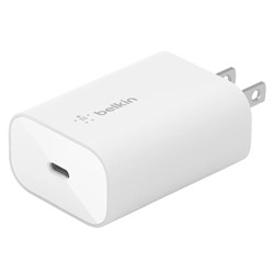 Belkin Boost Charge 25w USB C Pd Pps Wall Charger - White