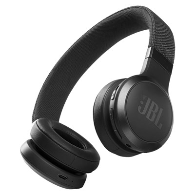 JBL Live 460nc Bluetooth On Ear Headphones - Black