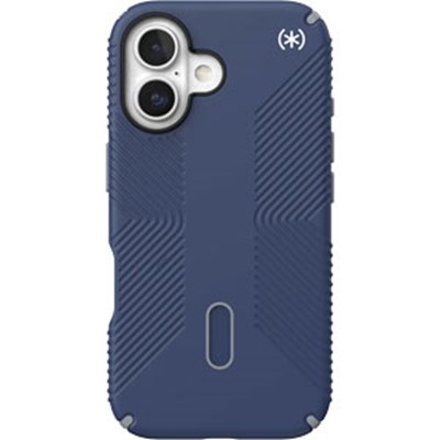 Speck - Presidio2 Grip Case with ClickLock for Apple iPhone 16 - Coastal Blue
