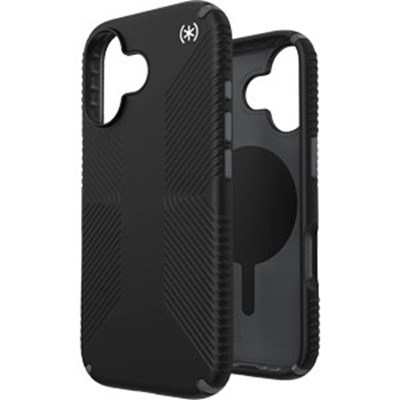 Speck - Presidio2 Grip MagSafe Case for Apple iPhone 17 - Black