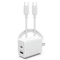 30W USB-C PD + USB Fast Wall Charger 30W USB-C PD + USB Fast Wall Charger