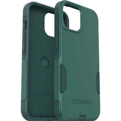 OtterBox - Commuter Case for Apple iPhone 15 / iPhone 14 / iPhone 13 / iPhone 16e - Get Your Greens