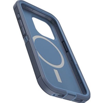 OtterBox iPhone 15 Pro Case Defender Series XT for MagSafe - Baby Blue Jeans (Blue)
