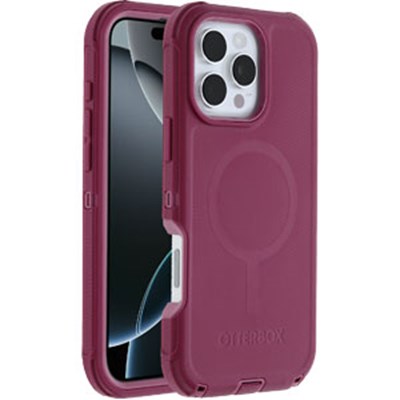 OtterBox - Defender Pro MagSafe Case for Apple iPhone 16 Pro Max - Foxberry