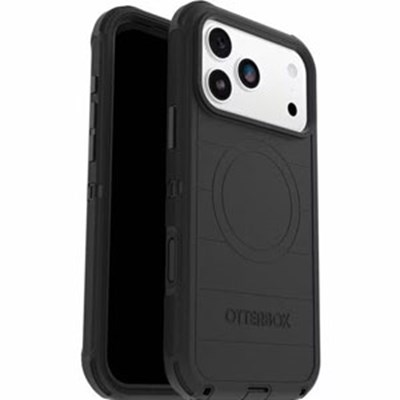 OtterBox - Defender Pro Magnets with Camera Control for iPhone 17 Pro Max (Case Only) - Black