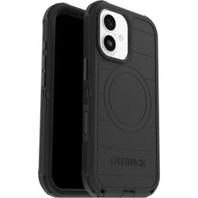 OtterBox - Defender Pro MagSafe Case with Camera Control for Apple iPhone 17 - Black