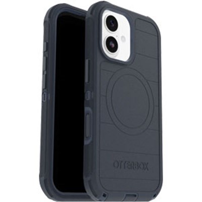 OtterBox - Defender Pro MagSafe Case with Camera Control for Apple iPhone 17 - Blue Sentiment
