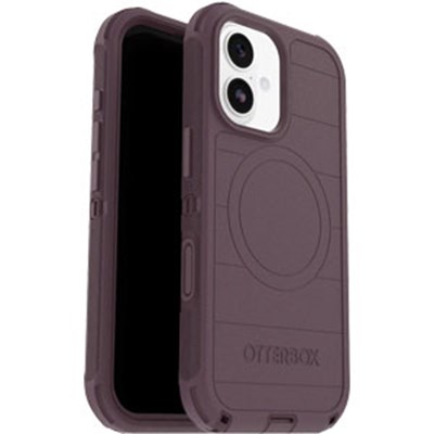 OtterBox - Defender Pro MagSafe Case with Camera Control for Apple iPhone 17 - Purple Mystery