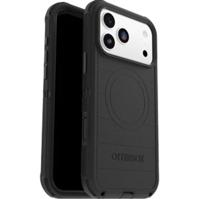 OtterBox - Defender Pro MagSafe Case with Camera Control for Apple iPhone 17 Pro Max - Black