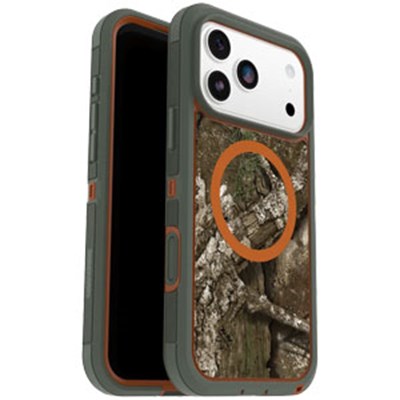 OtterBox - Defender XT Pro Clear MagSafe Case with Camera Control for Apple iPhone 17 Pro Max - RealTree