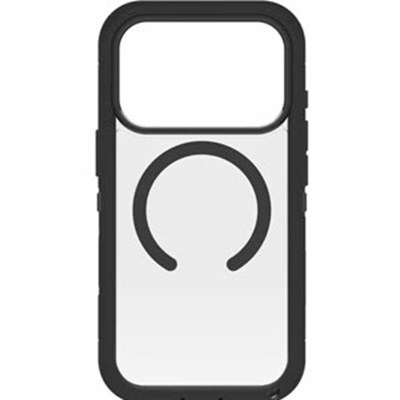 OtterBox - Defender XT Clear Magnet with Camera Control for iPhone 17 Pro Max (Case Only) - Black/Clear