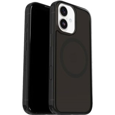 OtterBox - Symmetry Clear MagSafe Case with Camera Control for Apple iPhone 17 - Black