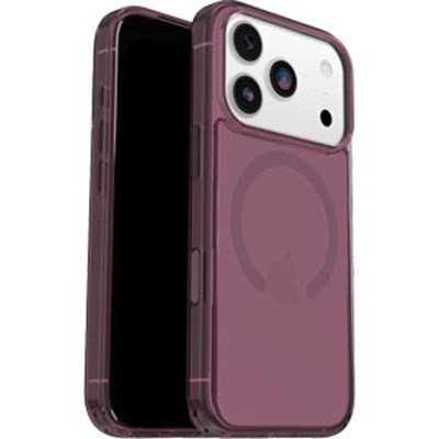 OtterBox - Symmetry Clear MagSafe Case with Camera Control for Apple iPhone 17 Pro - Purple Mystery