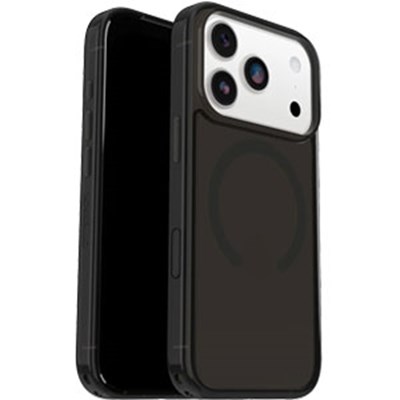 OtterBox - Symmetry Clear MagSafe Case with Camera Control for Apple iPhone 17 Pro - Black