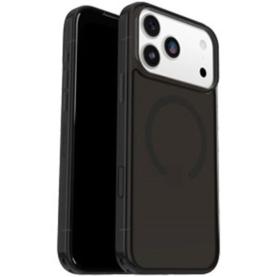 OtterBox - Symmetry Clear MagSafe Case with Camera Control for Apple iPhone 17 Pro Max - Black