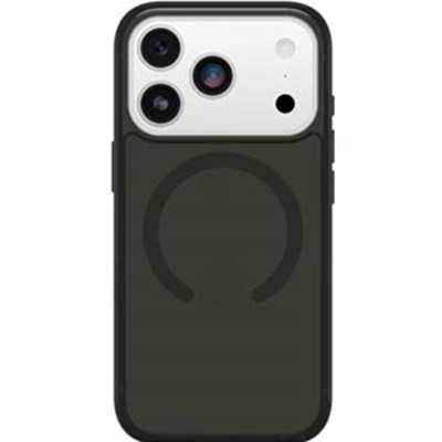 OtterBox - Symmetry Clear Magnet with Camera Control for iPhone 17 Pro Max - Black/Clear