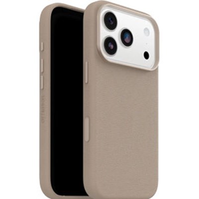 OtterBox - Symmetry Cactus Leather MagSafe Case for Apple iPhone 17 Pro - Grey Comfort