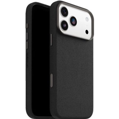 OtterBox - Symmetry Cactus Leather MagSafe Case with Camera Control for Apple iPhone 17 Pro Max - Noir Ash  MSRP