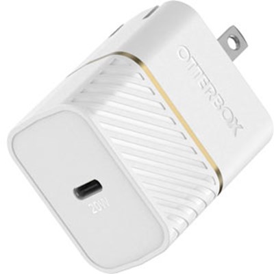 OtterBox - USB C PD Wall Charger 20W - Cloud Dust