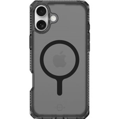 Itskins - Hybridr Vapor Magsafe Case for Apple iPhone 16 - Smoke