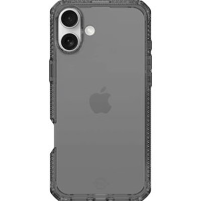 ITSKINS - Spectrum R Clear Case for Apple iPhone 16 - Smoke